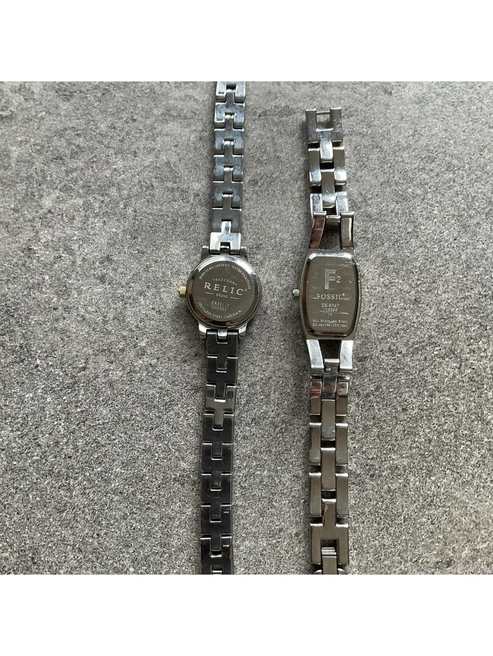 Pair of Relic And Fossil Womens Watch Both Watches Run Great A14